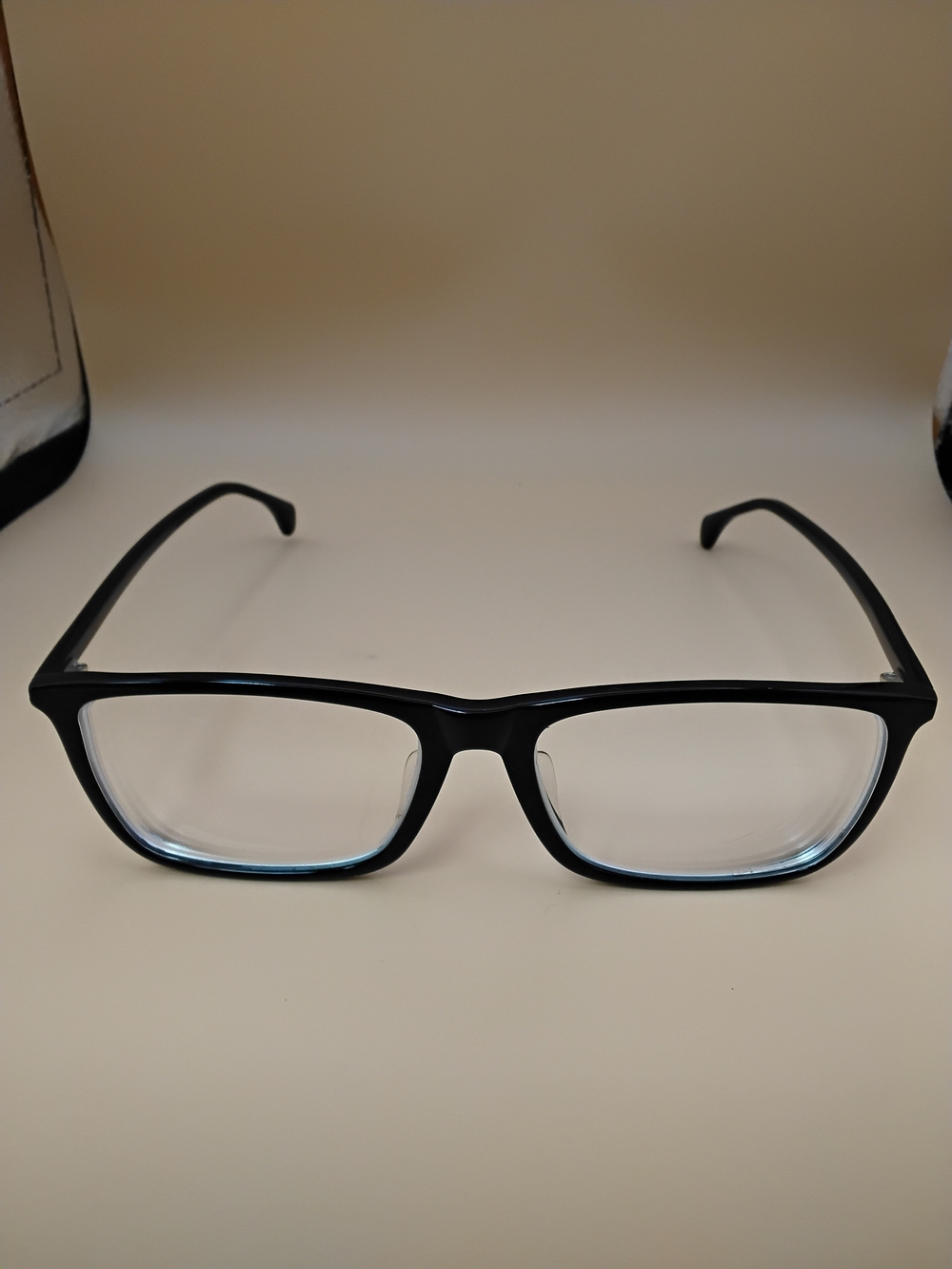 Gucci Men's Rectangular Eyeglasses Frame Model GG07580A Full Rim Used Good